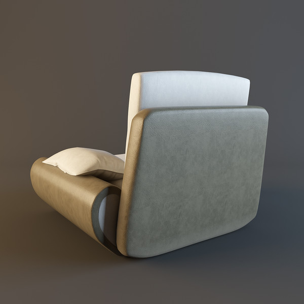armchair satis new zealand 3d model - Armchair-SATIS-New_Zealand by mifody
